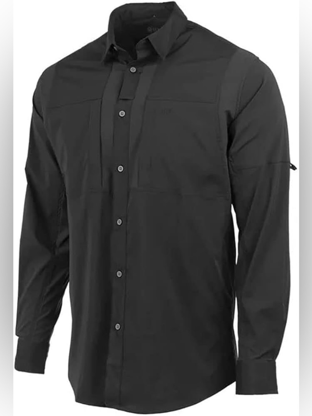 Beretta Men's TKAD Flex Button-Down Shirt Men’s Large Black Long Sleeve